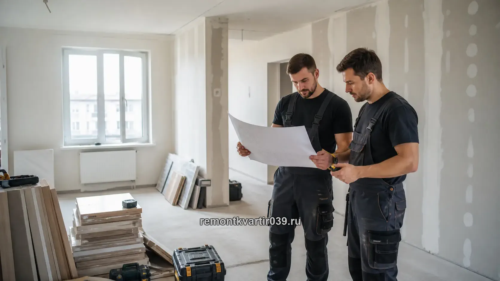 Ремонт квартир под ключ в Калининграде